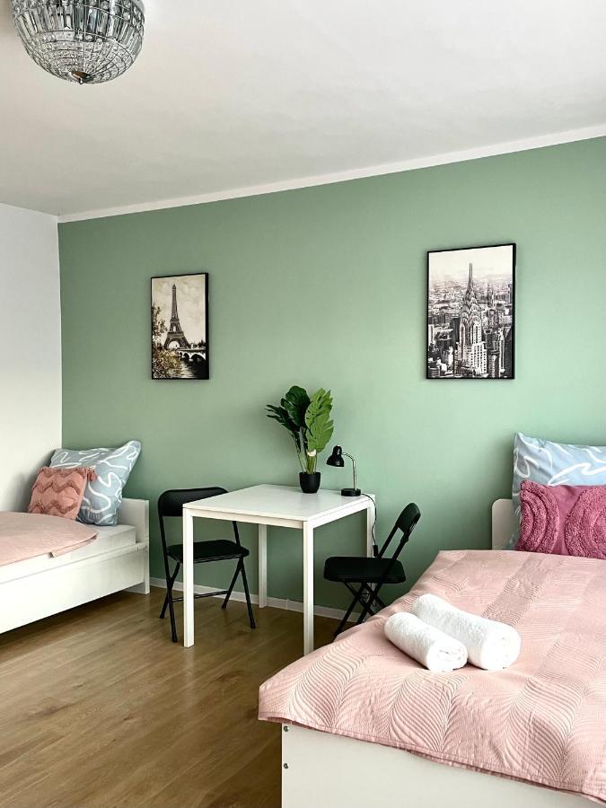 Beautiful Rooms In Szczecin - Parking Gratis Eksteriør bilde